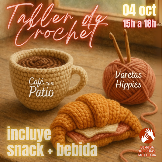 🧶 ✨ Inscripción - Taller de Crochet ✨🧶